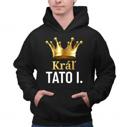 Kráľ Tato I. - pánska mikina s potlačou
