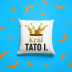 Kráľ Tato I. - vankúš s potlačou