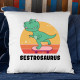 Sestrosaurus - vankúš s potlačou