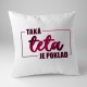 Taká teta je poklad - vankúš s potlačou