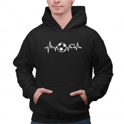 EKG Futbal - pánska mikina s potlačou