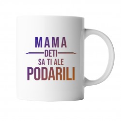 Mama, deti sa ti ale podarili - keramický hrnček s potlačou