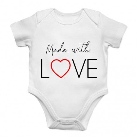 Made with love - body s potlačou