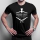 Barber holič - dovoľ mi to urobiť - Pánske tričko s potlačou