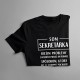 Som sekretárka - riešim problémy - dámske tričko s potlačou