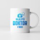 Najlepší doktor v obci - keramický hrnček s potlačou