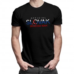 Official slovak drinking team - pánske a dámske tričko s potlačou