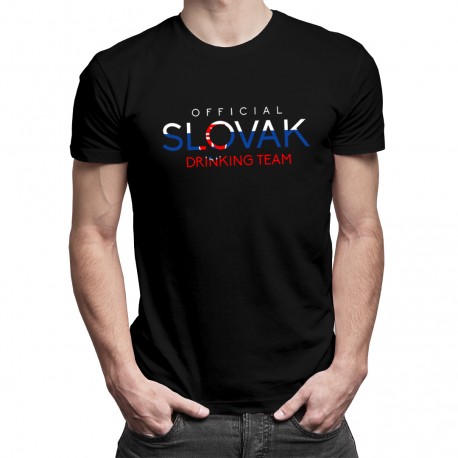 Official slovak drinking team - pánske a dámske tričko s potlačou