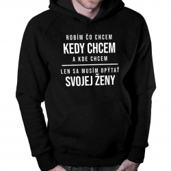 Mám krásnu dcéru - pánska mikina s potlačou
