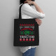 All I want for Christmas is a tractor - taška s potlačou