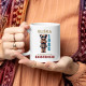 (meno + rok + vek) - X rokov úžasnej existencie - keramický hrnček s potlačou - personalizovaný produkt