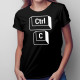 CTRL + C mama - dámske tričko s potlačou