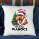 Nechaj to! To je na Vianoce - vankúš s potlačou