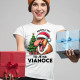 Nechaj to! To je na Vianoce - dámske tričko s potlačou