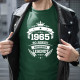 1965 Narodenie legendy 60 rokov - pánske tričko s potlačou