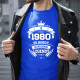 1980 Narodenie legendy 45 rokov - pánske tričko s potlačou