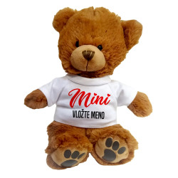 Mini (meno) - Plyšový medvedík ako darček - personalizovaný produkt