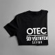 Otec - šéf všetkých šéfov - pánske tričko s potlačou