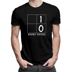 Binary Sudoku - Pánske tričko s potlačou