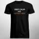 Keep calm and report him - pánske tričko s potlačou