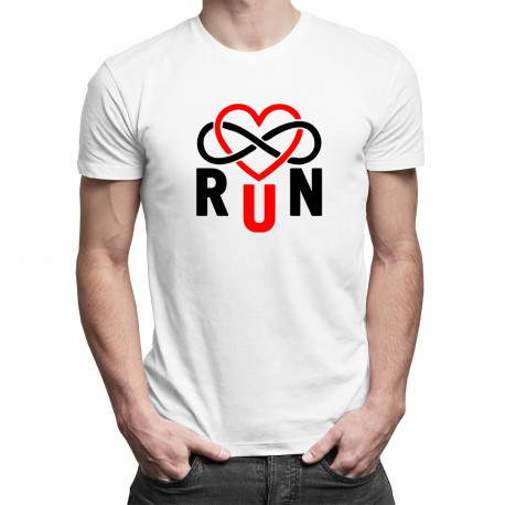 Run Infinity - Pánske tričko s potlačou