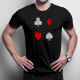 Playing Cards - Pánske tričko s potlačou