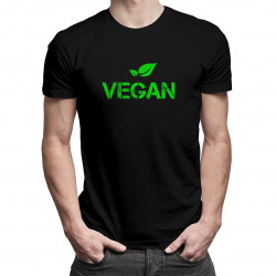 Vegan - pánske tričko s potlačou