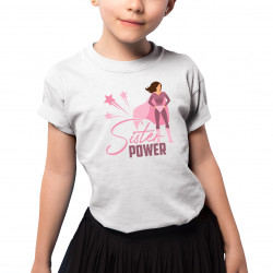 Sister power - detské tričko s potlačou