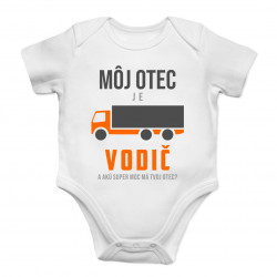 Môj otec je vodič - a akú super moc má tvoj otec? - body s potlačou