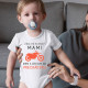 Zbaľ mi plienky mami, idem s otcom na prechádzku - body s potlačou
