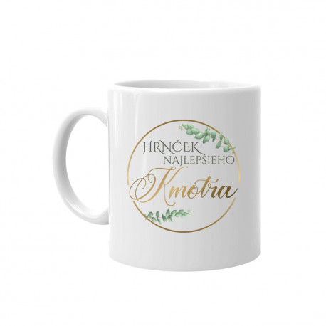 Hrnček najlepšieho kmotra - keramický hrnček s potlačou