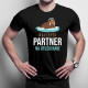 Najlepší partner na otužovanie- pánske tričko s potlačou