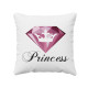 Princess - vankúš s potlačou