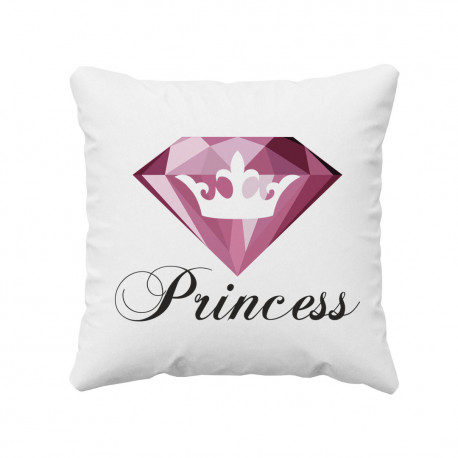 Princess - vankúš s potlačou