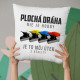 Plochá dráha nie je hobby, je to môj útek z reality - vankúš pre potisk