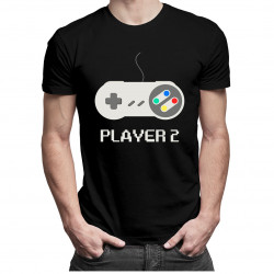 Player 2 v1 - Pánske tričko s potlačou