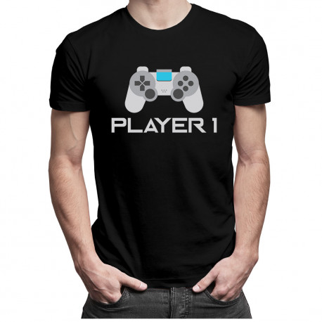 Player 1 v2 - Pánske tričko s potlačou