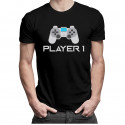 Player 1 v2 - Pánske tričko s potlačou
