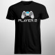 Player 2 v2 - Pánske tričko s potlačou