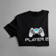Player 2 v2 - Pánske tričko s potlačou