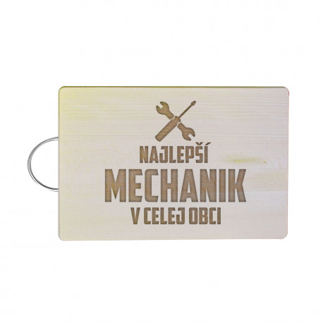 Najlepší mechanik v celej obci - doska na krájanie