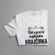 Tak vyzerá najlepšia krajčírka v celej vsi - dámske tričko s potlačou