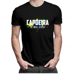 Capoeira je môj život - Pánske tričko s potlačou
