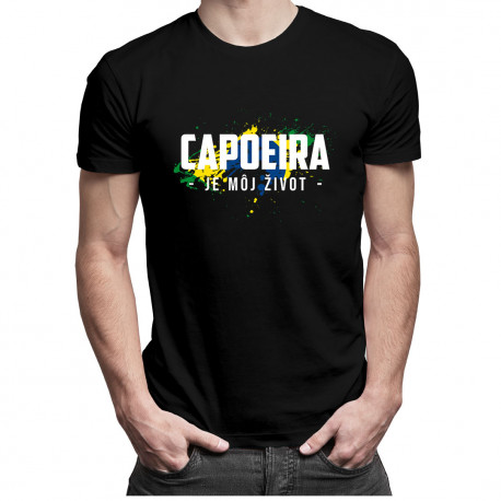 Capoeira je môj život - Pánske tričko s potlačou