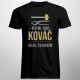 Ver mi, som kováč viem, čo robím - pánske tričko s potlačou