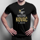 Najlepší kováč v dedine - pánske tričko s potlačou