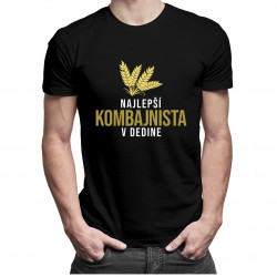 Najlepší kombajnista v dedine - pánske tričko s potlačou