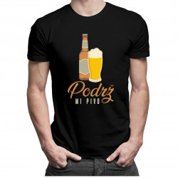 Podrž mi pivo - pánske tričko s potlačou