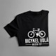 Bicykel volá - musím ísť - Pánske tričko s potlačou
