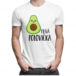 Prvá polovička v1 - Pánske tričko s potlačou